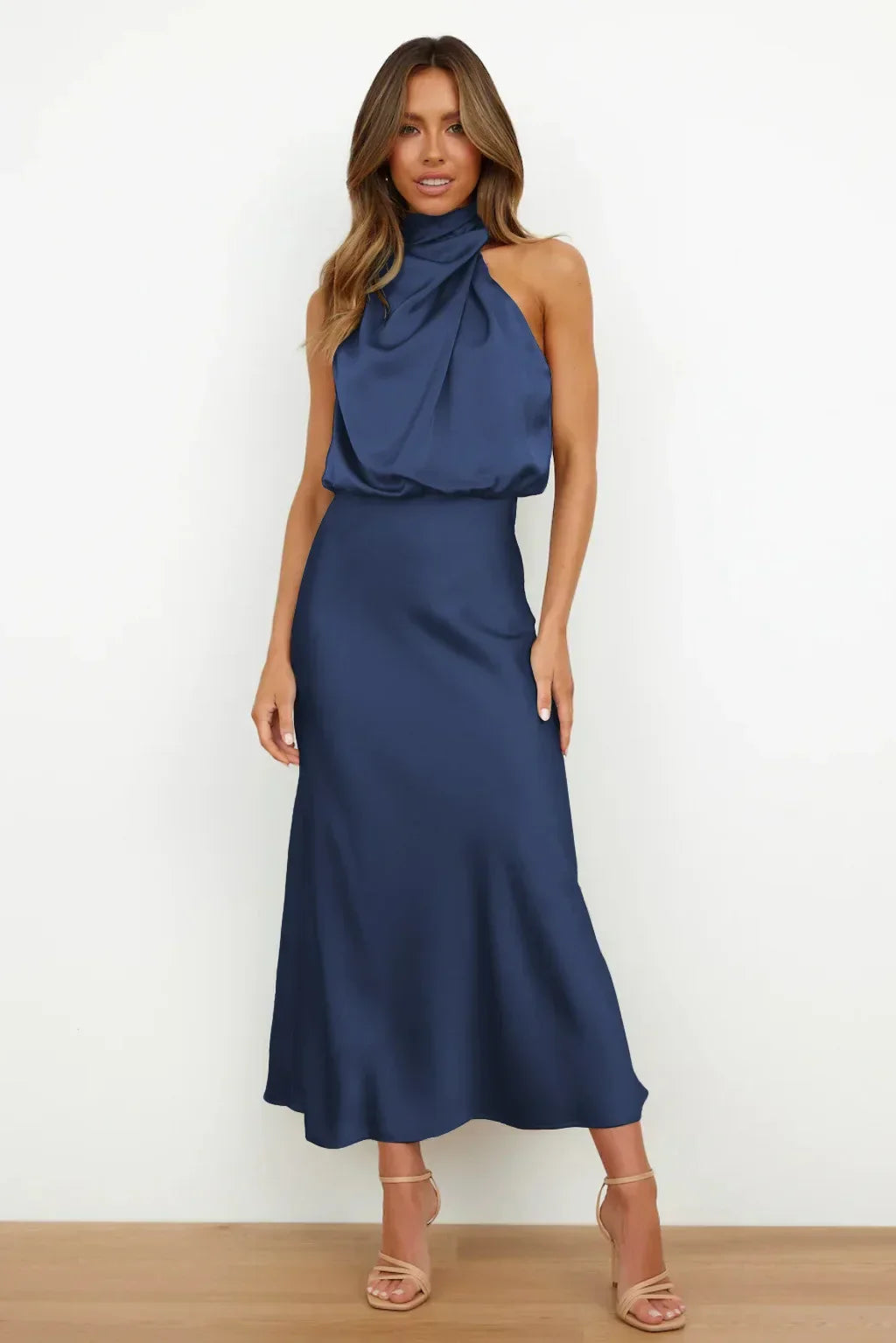 SilkElegance™ - Off Shoulder Jurk