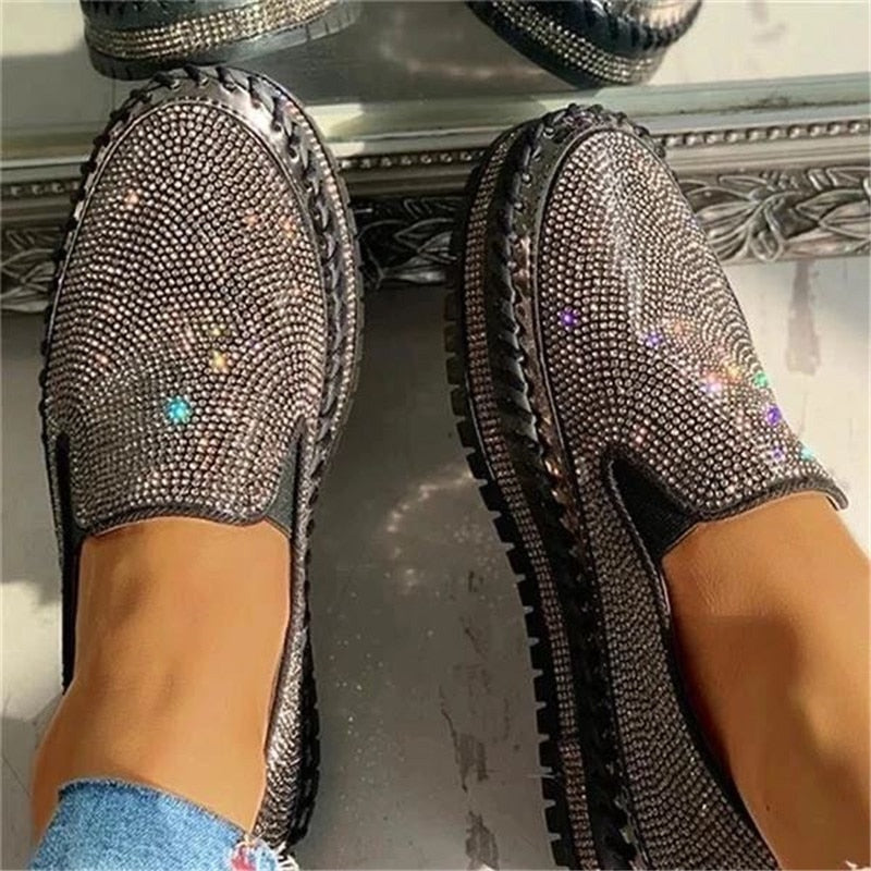 Jalina - Stijlvolle orthopedische schoenen met fonkelende details