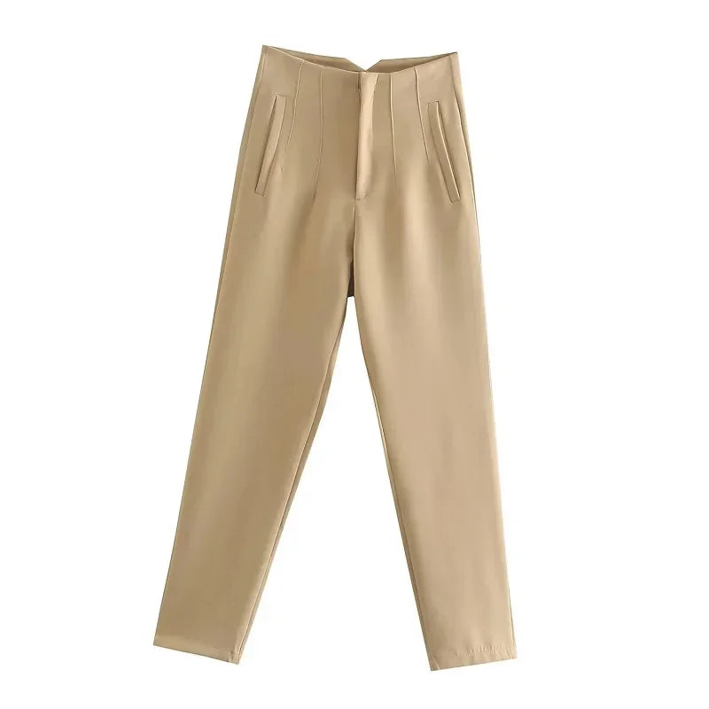 Elena - Sophisticated Slim Fit broek voor formele en smart-casual stijl