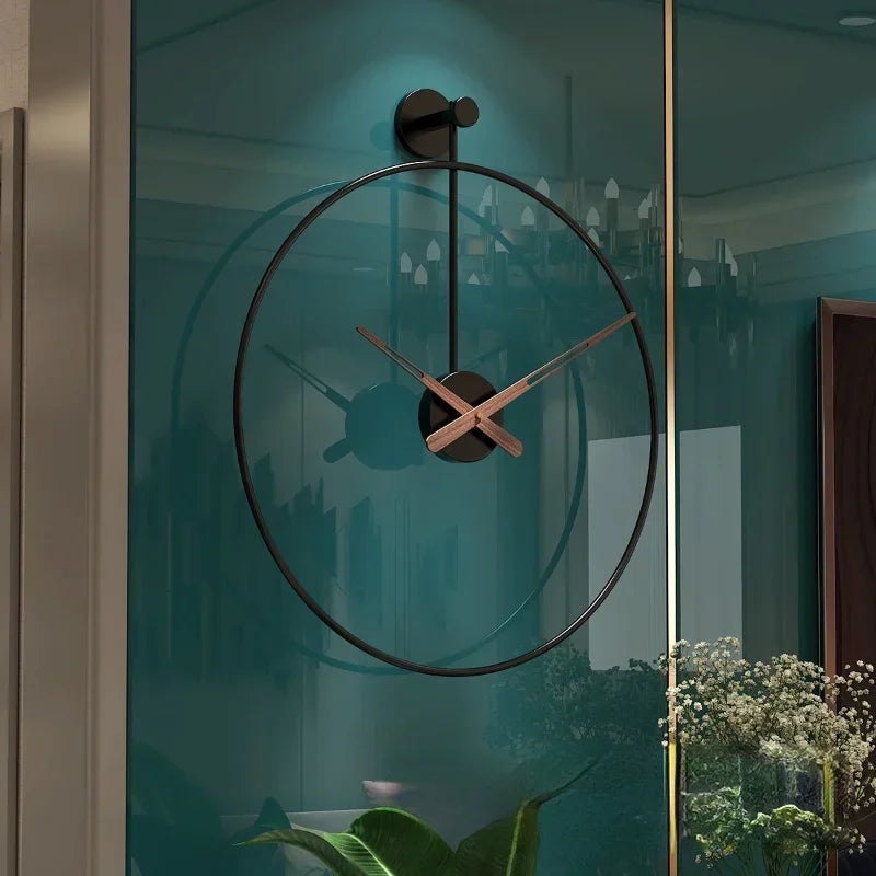 TimeSleek - Moderne Wandklok Voor Moeiteloze Elegantie