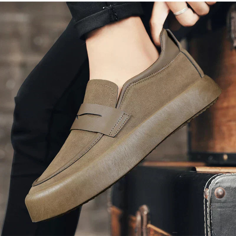 Daniel - Slanke Slip-On Loafers met Antislipzool