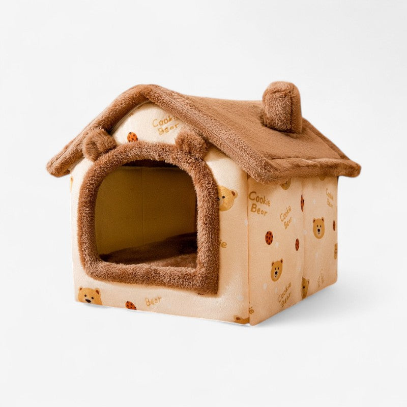 PawNest - Dierenhuis met Antislip en Opvouwbaar Ontwerp