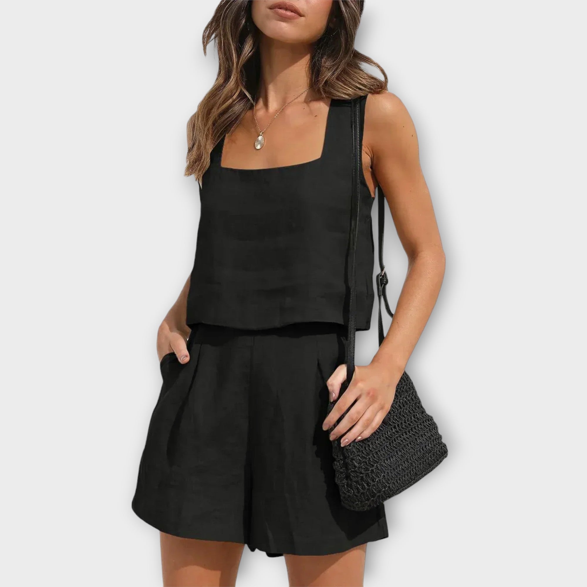 Denise - Elegante tweedelige set met rok