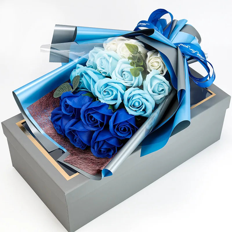 EverBloom – Elegant bloemenboeket met levensechte bloemblaadjes en tijdloze romantische charme