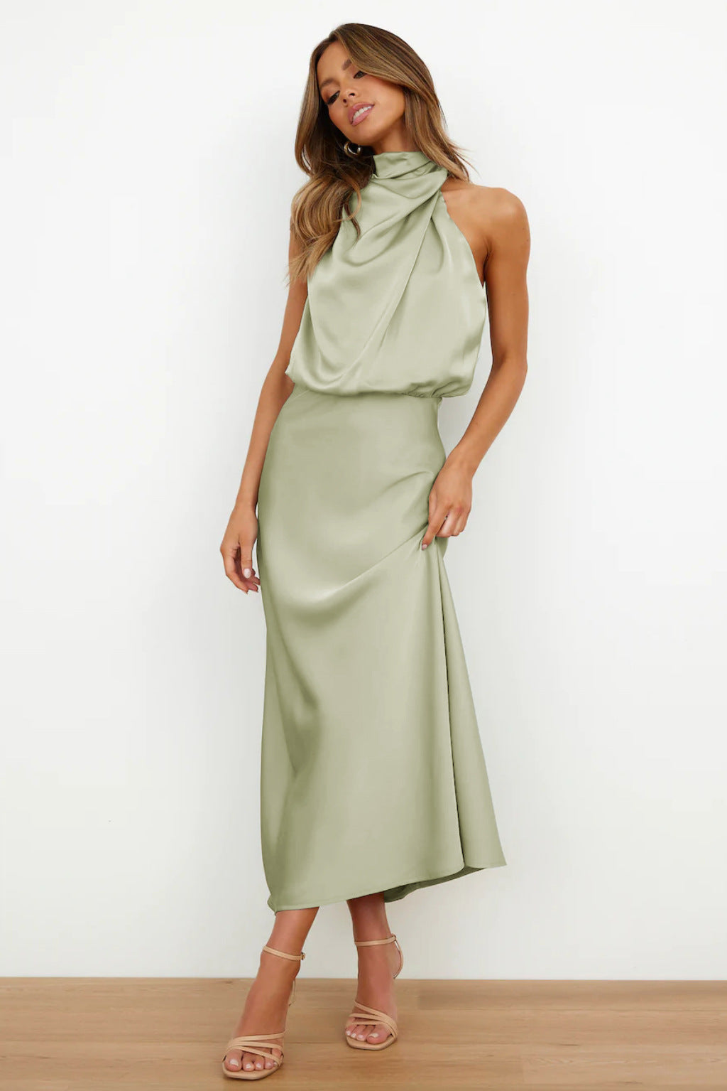 SilkElegance™ - Off Shoulder Jurk