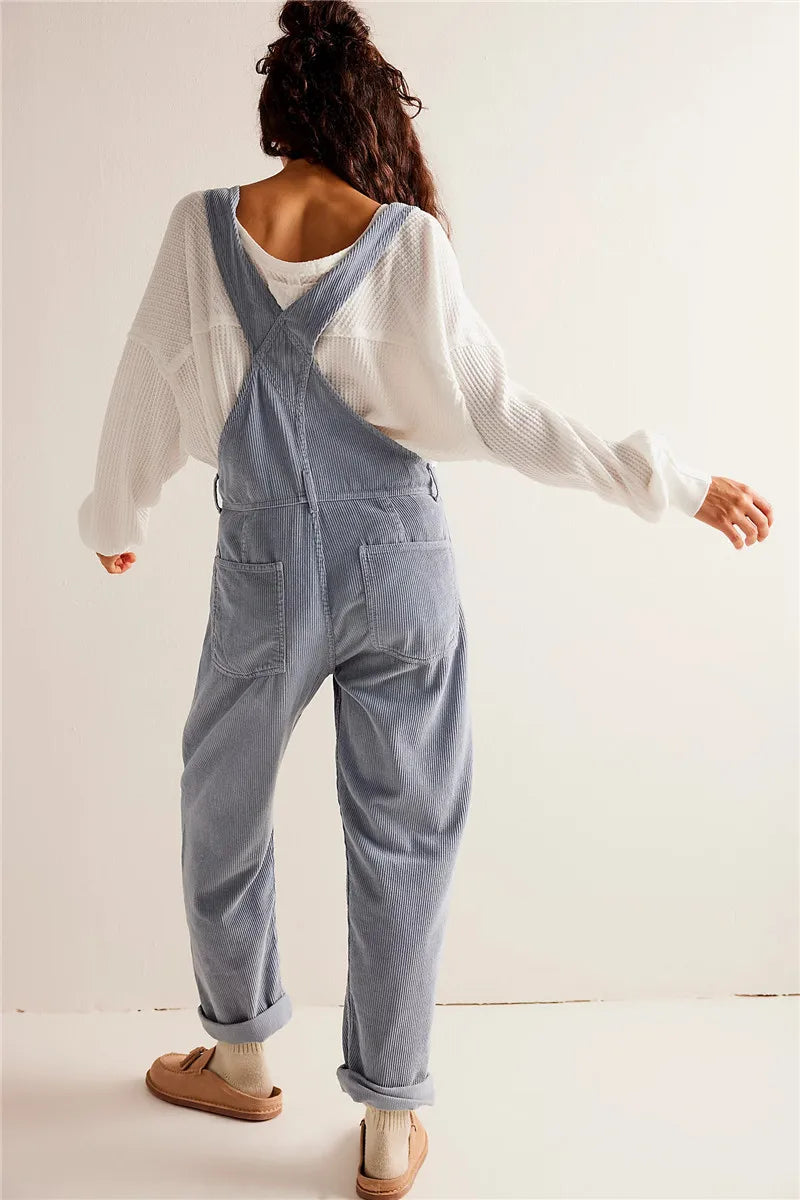 Naira - Chique en comfortabele jumpsuit met wijde broekspijpen