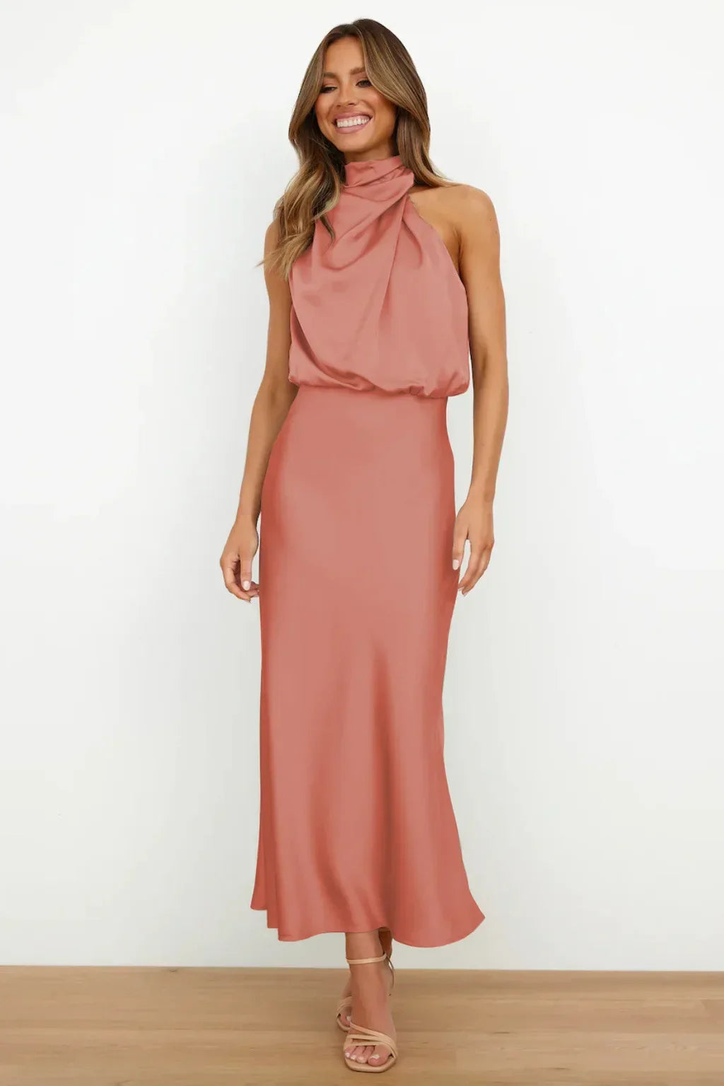 SilkElegance™ - Off Shoulder Jurk