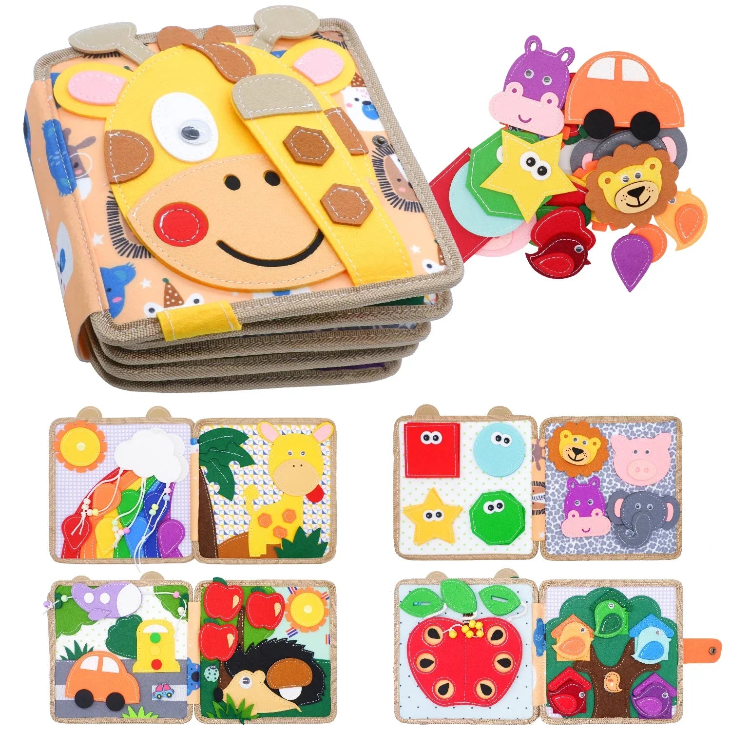 StoryBook - Montessoriverhalenboek met ontwikkelingsspelletjes