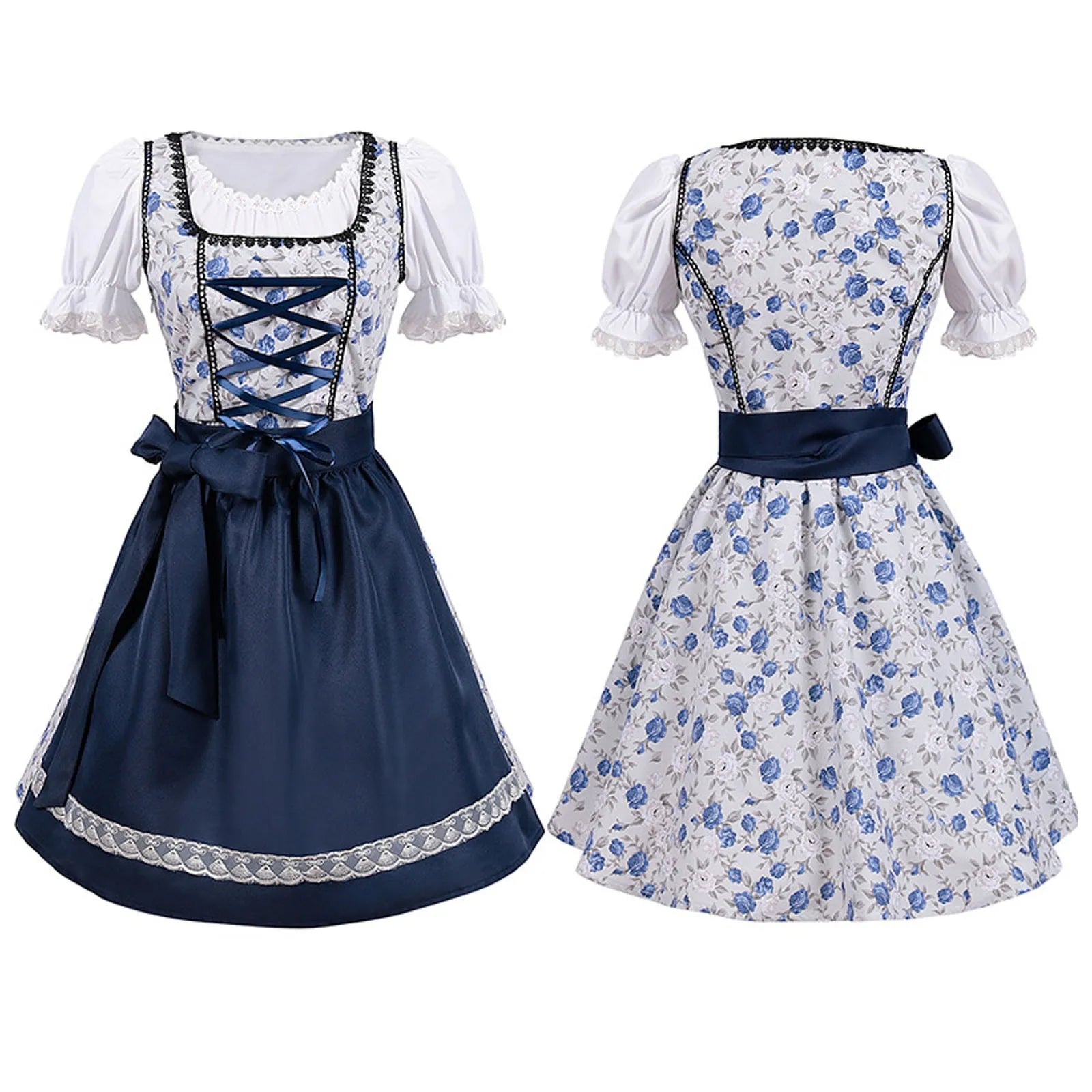 Christy - Delicaat kantontwerp met klassieke schort voor Oktoberfest Charme