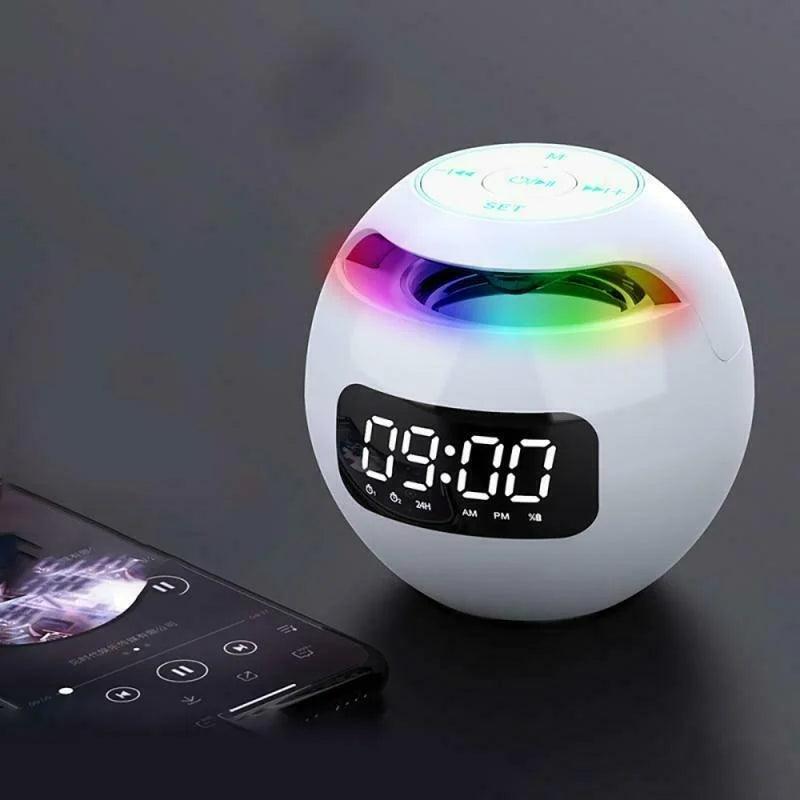 GlowSphere - Bluetooth wekkerspeaker met dynamisch licht en levendig geluid
