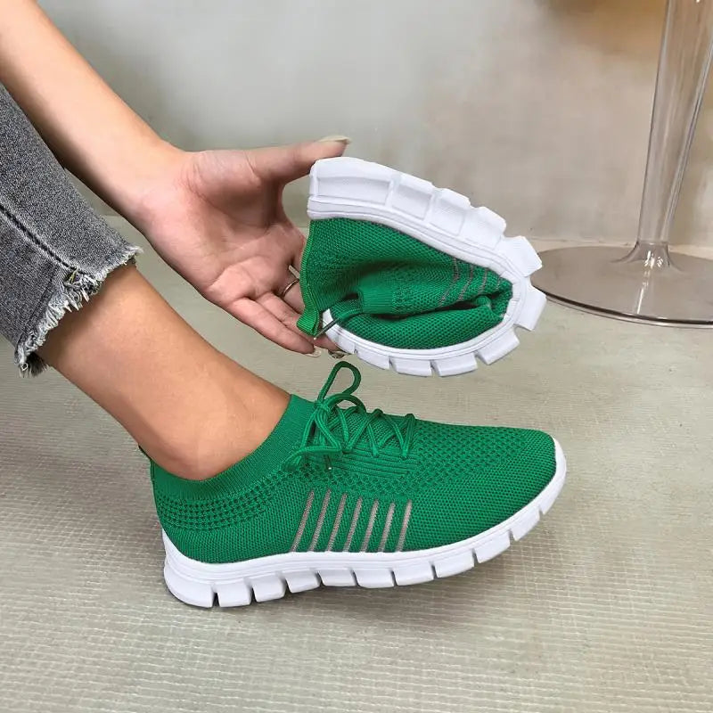 Ella - Essentiële alledaagse schoenen met platte hak en ronde teen