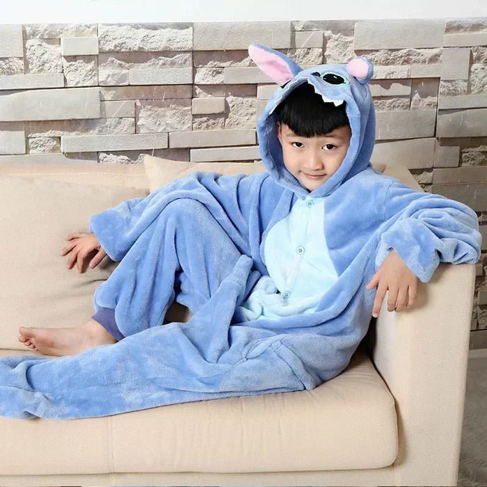 GiggleWear - Gezellig onesie met ritssluiting en praktische zakken