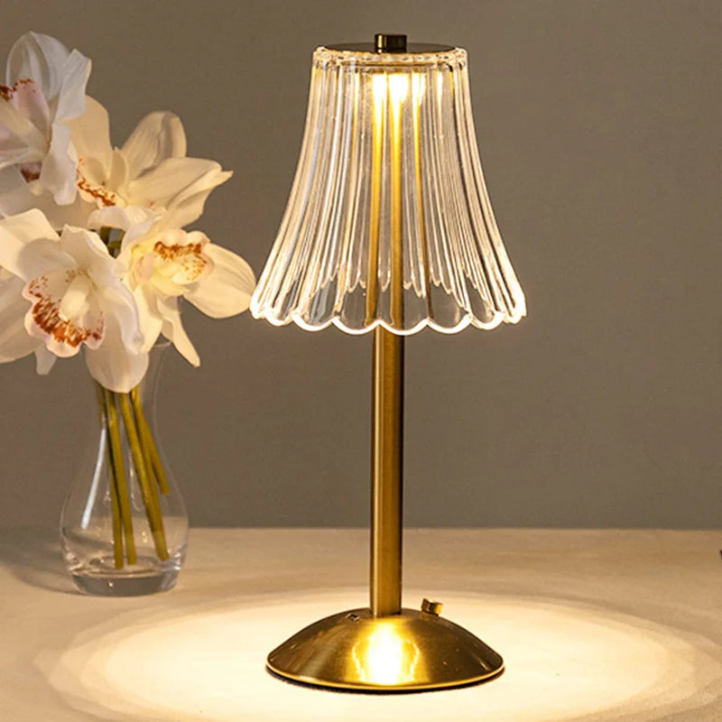 NovaGlow - Elegante artistieke lamp met een betoverend stralend design