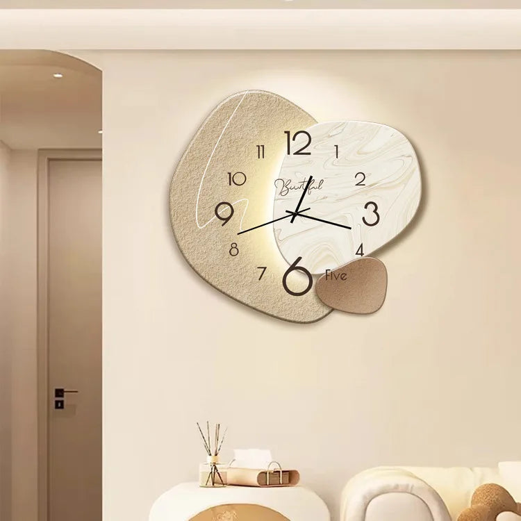 LuxeTime - Geraffineerde minimalistische wandklok voor eigentijdse interieurs