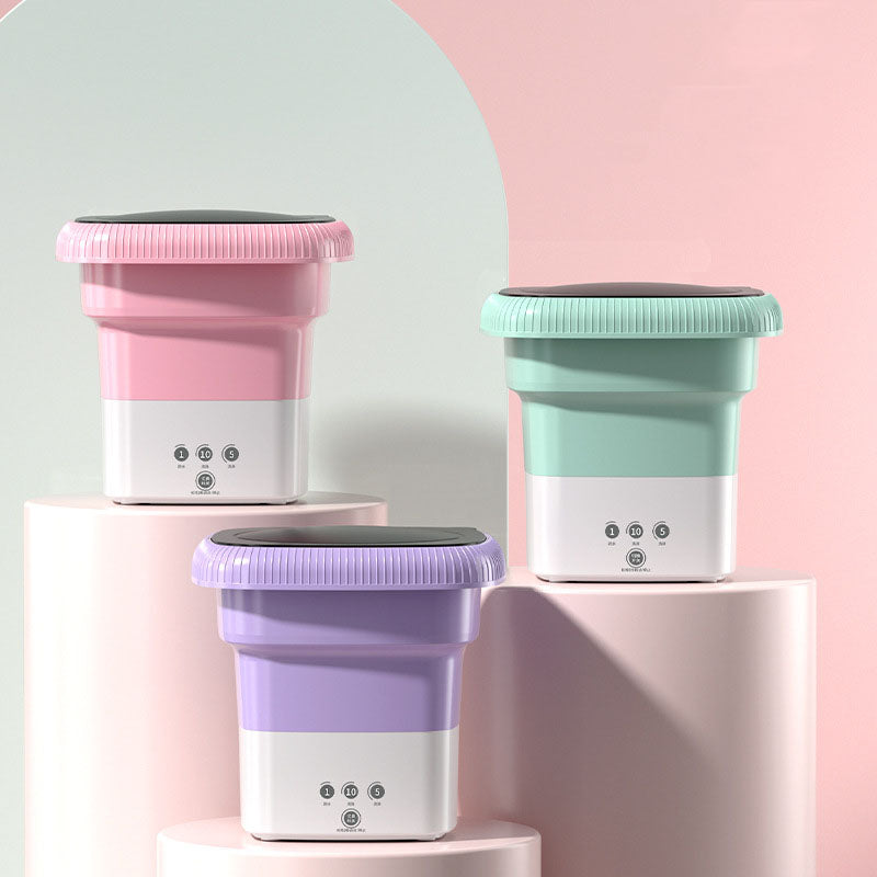 FlexClean - Draagbare opvouwbare wasmachine voor slim wassen