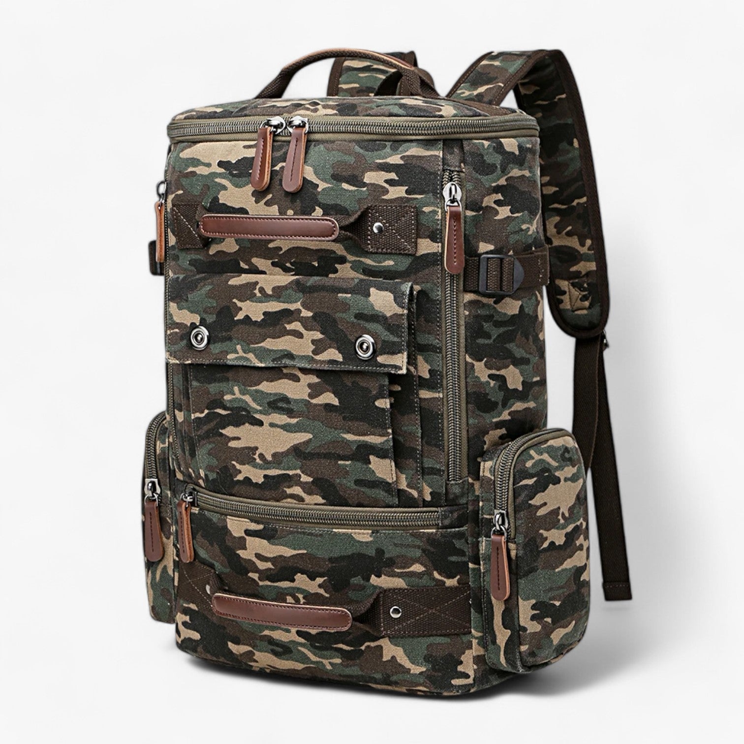 Variant image for EnriquePack - Ruime Vintage Rugzak voor Laptop en Heren met Comfortabele Draagbanden-2