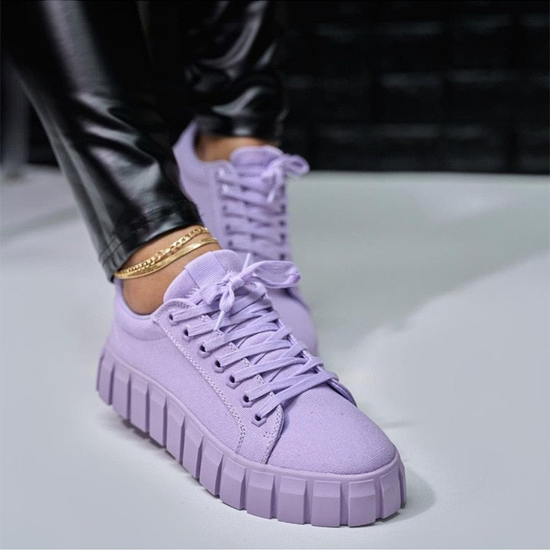 Layne - Trendy Sneakers met Comfortabele Pasvorm en Veelkleurig Dye Detail
