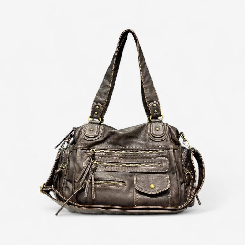 Tiffany – Handtas met verstelbare riemen en meerdere ritsvakken