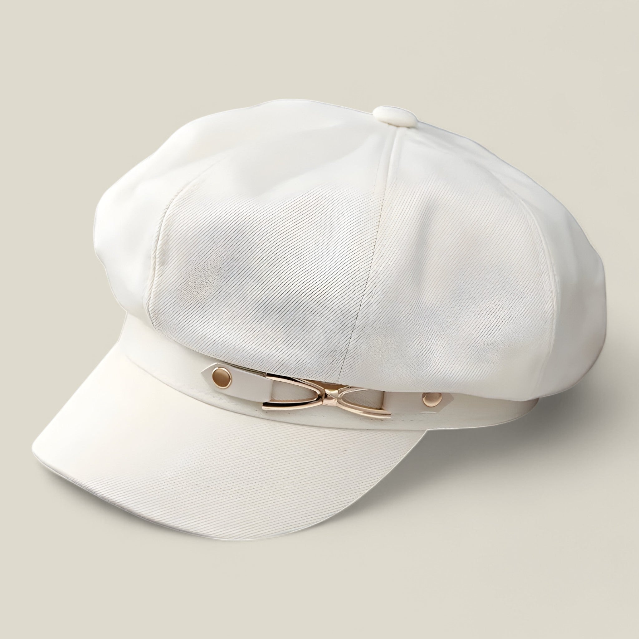 Claire - Stijlvolle achthoekige baret met gedurfde vorm en klassiek ontwerp