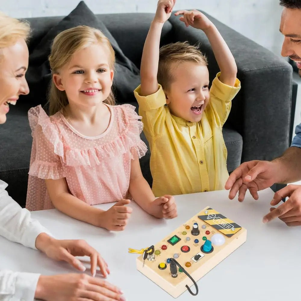 SwitchBright - LED Interactief Montessori Speelbord voor Kleuters