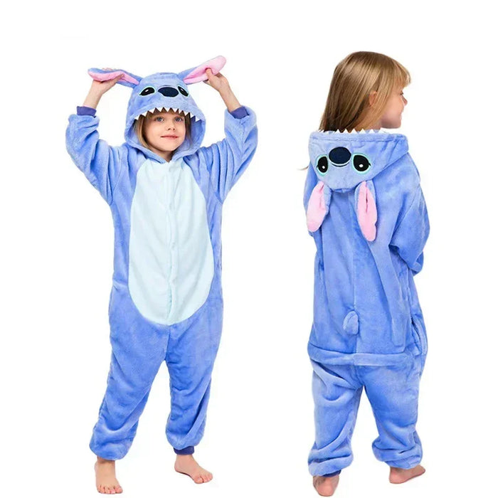 GiggleWear - Gezellig onesie met ritssluiting en praktische zakken