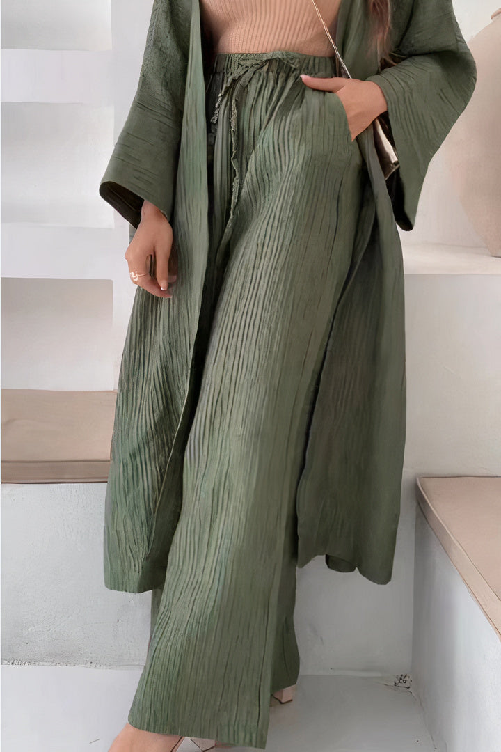 Ella - Knus Vest & Broek Set met Losse Pasvorm