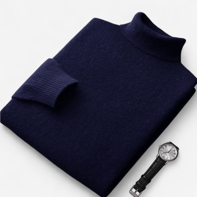 Arjan – Slim Fit Turtleneck Trui met Lange Mouwen