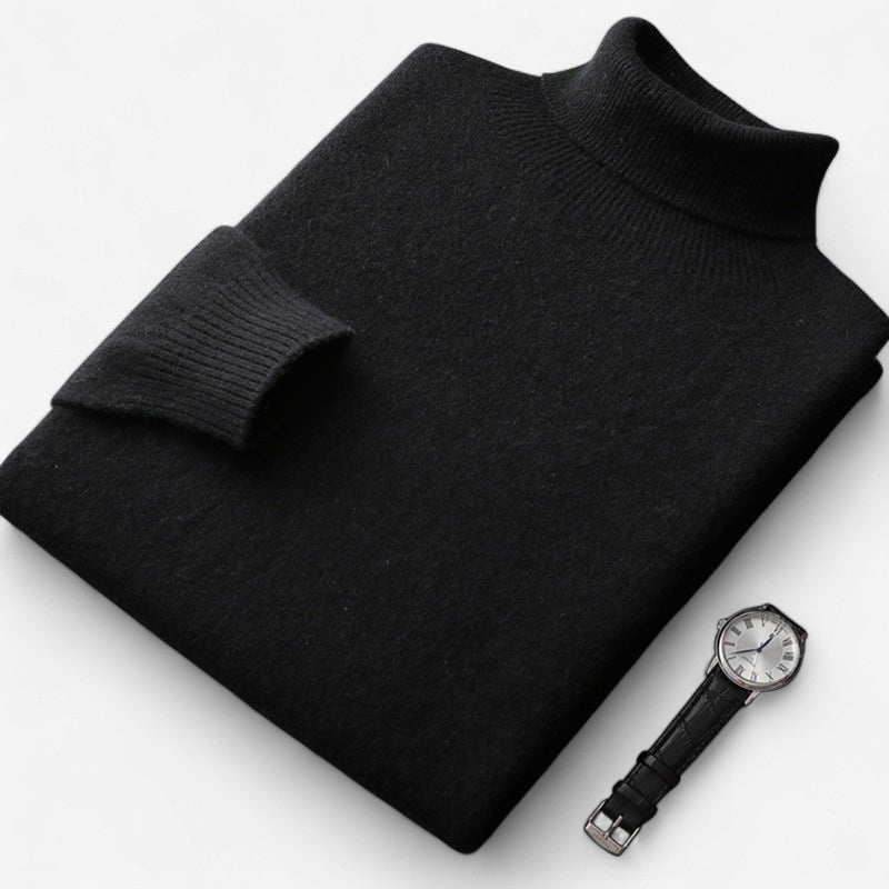 Arjan – Slim Fit Turtleneck Trui met Lange Mouwen