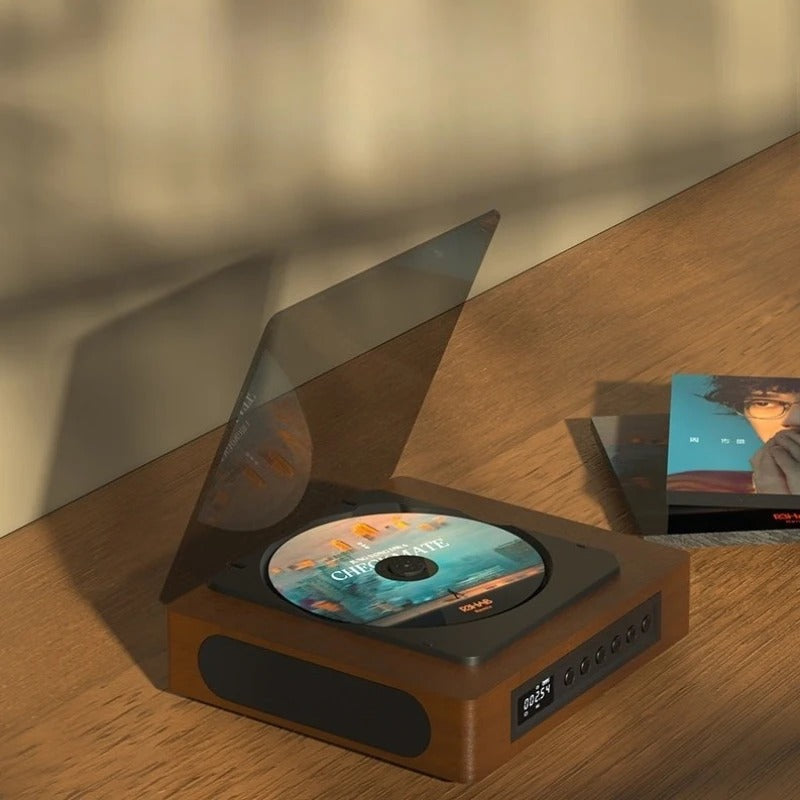SoundEra – Draadloze Retro CD-speler met Bluetooth en Type-C Aansluiting