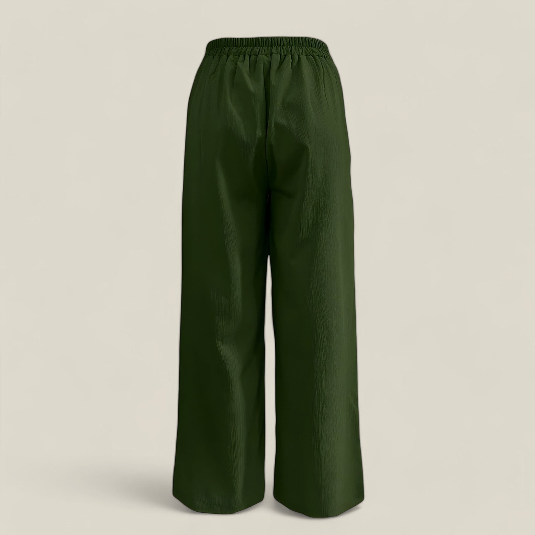 Ava - Elastische Taille Wijde Pijpen Broek Stijlvol En Comfortabel Voor Elke Dag
