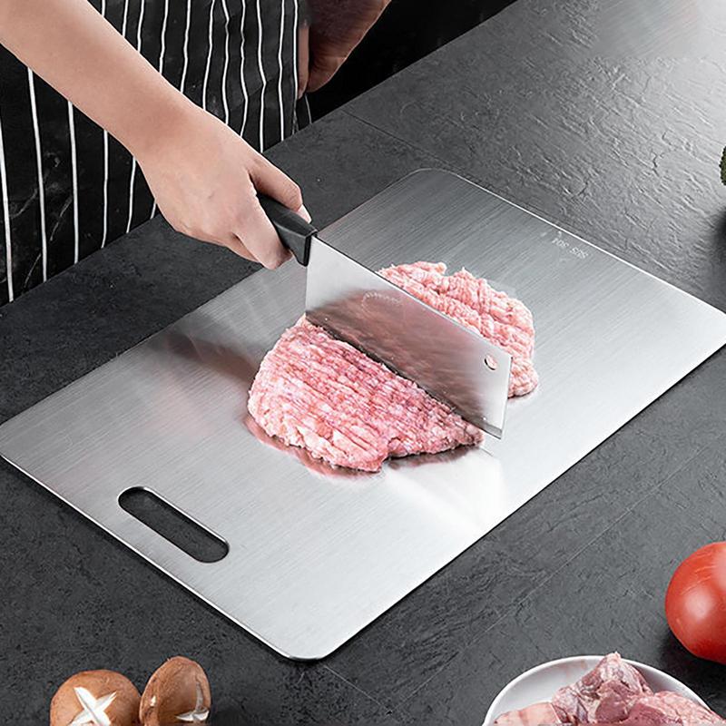 SteelForge – RVS Snijplank met Matte Afwerking