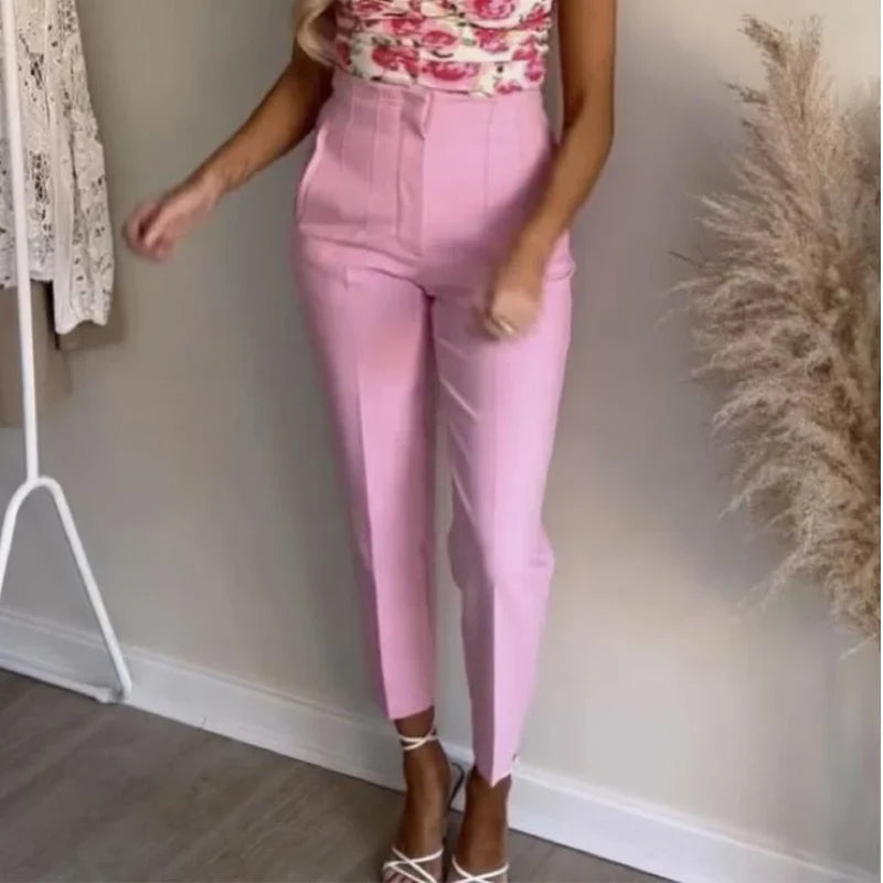 Elena - Sophisticated Slim Fit broek voor formele en smart-casual stijl