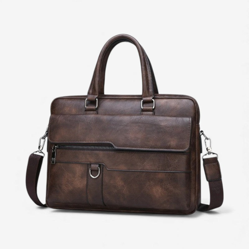 Simon – Handtas met Handvatten en Verstelbare Schouderband