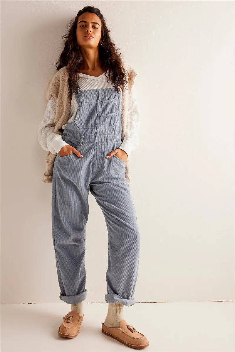 Naira - Chique en comfortabele jumpsuit met wijde broekspijpen
