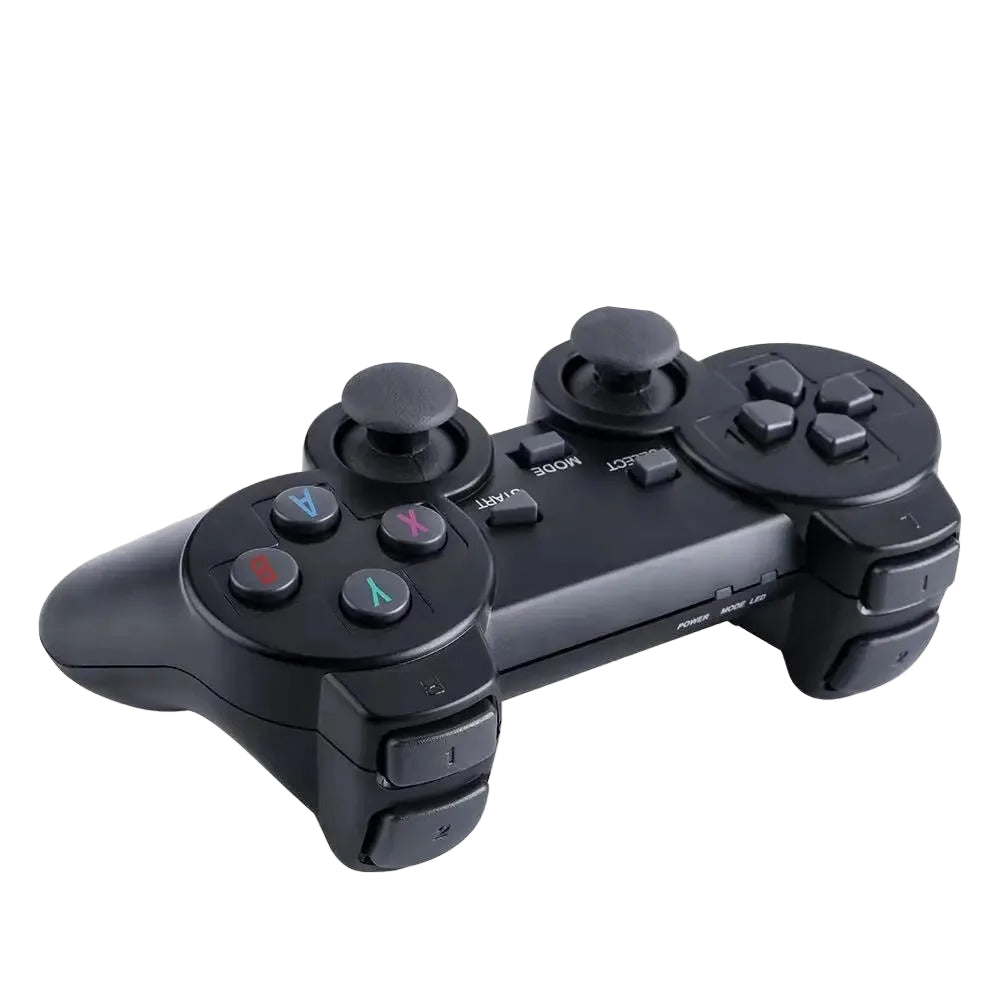 RetroArcade – 4K Spelconsole met 2 Draadloze Controllers en Ingebouwde Spelbibliotheek