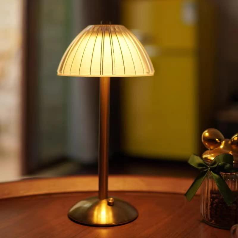 RadiantGlow - Draadloze Vintage Tafellamp voor moeiteloze stijl