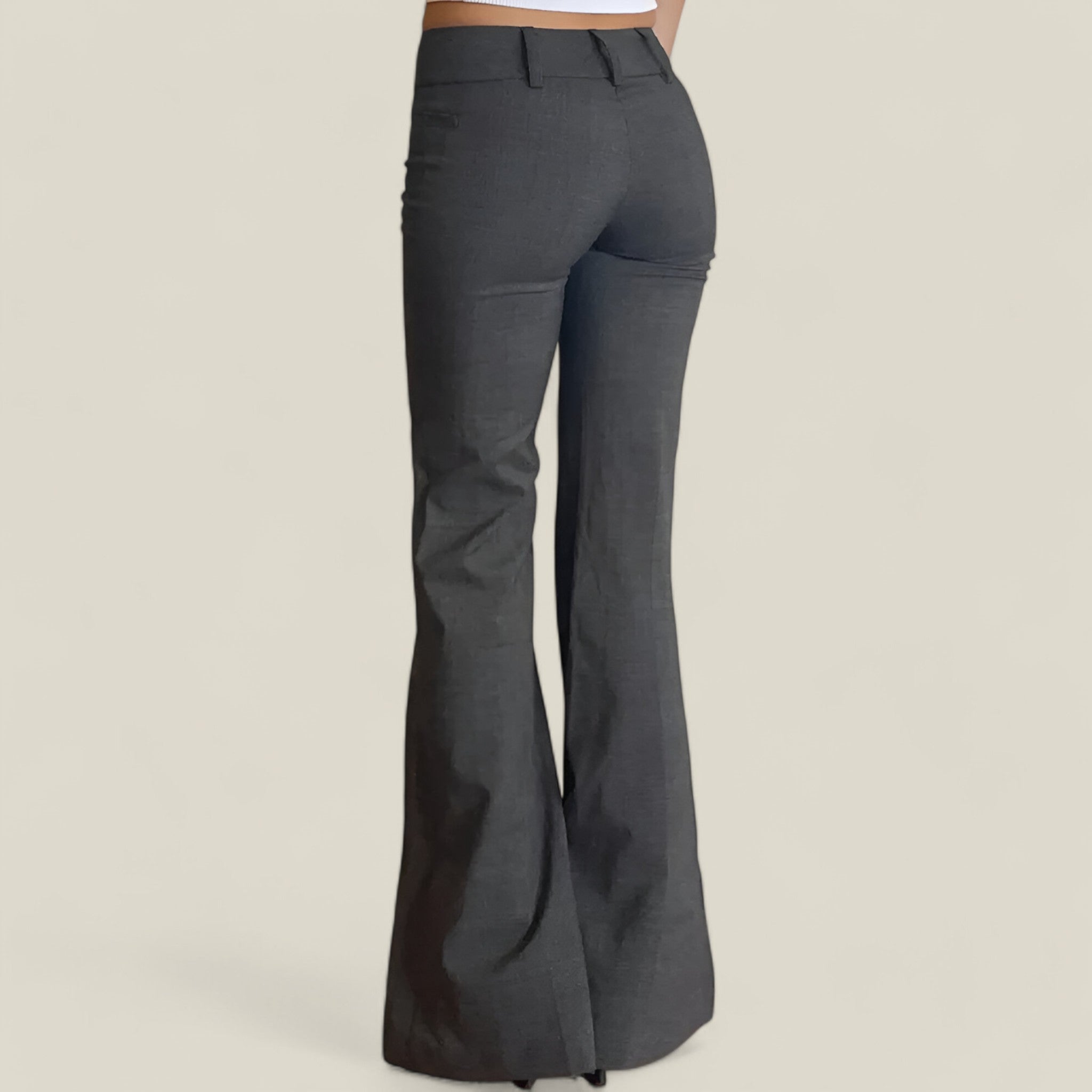 Athena - Slim Fit broek met lage taille en modern getailleerd ontwerp
