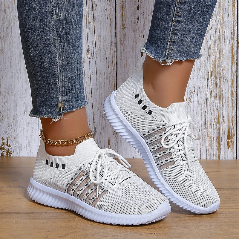 Ella - Essentiële alledaagse schoenen met platte hak en ronde teen
