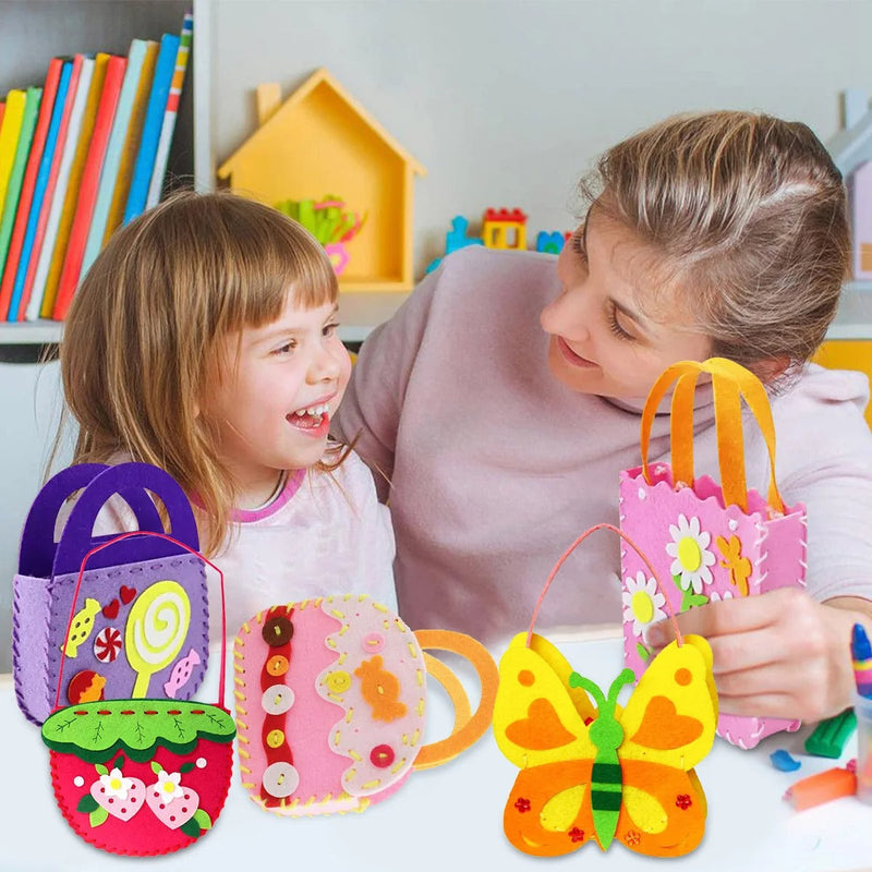 FunStitch - DIY kindertassen met eenvoudig naaien en lijmen