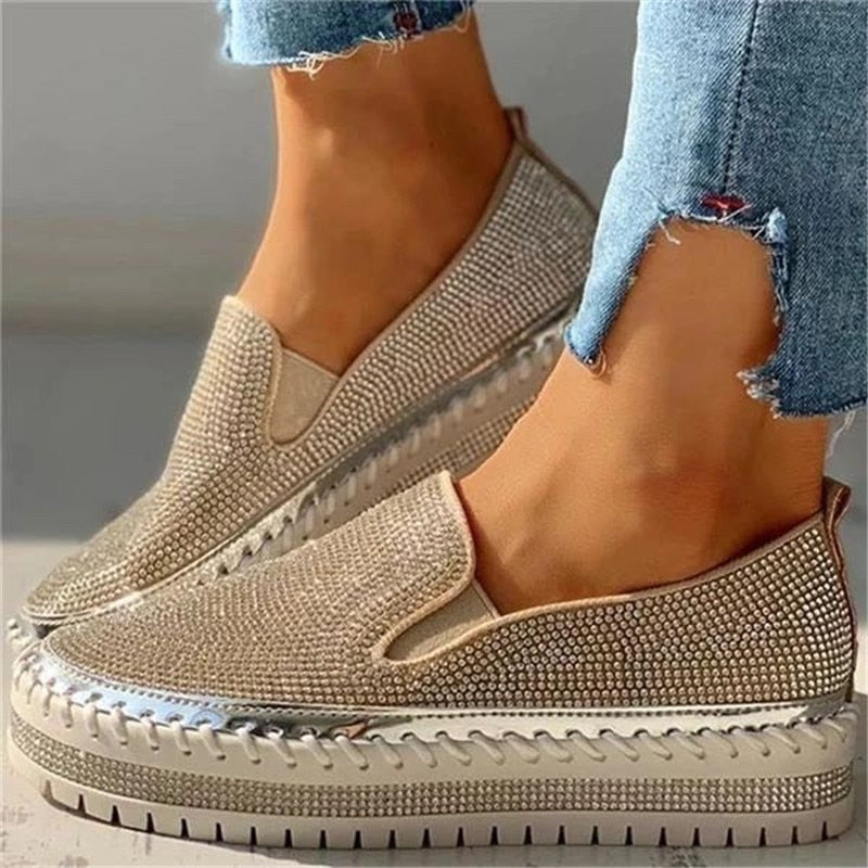 Jalina - Stijlvolle orthopedische schoenen met fonkelende details