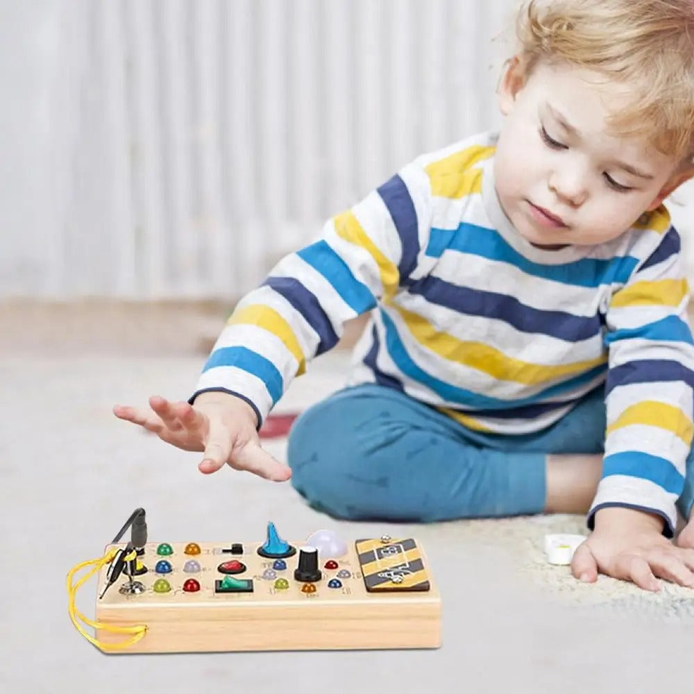 SwitchBright - LED Interactief Montessori Speelbord voor Kleuters