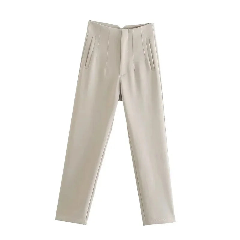 Elena - Sophisticated Slim Fit broek voor formele en smart-casual stijl