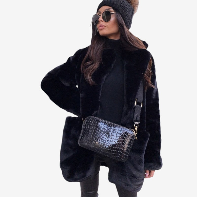 Emma - Jas met Lange Mouwen Zijzakken en Reverskraag