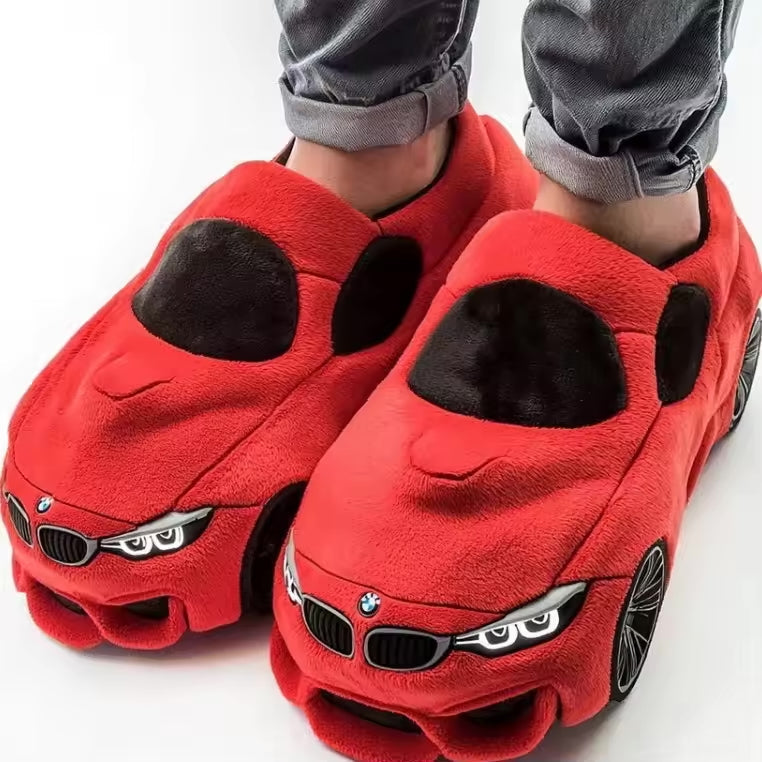 Anselm - Op auto's geïnspireerde pantoffels met antislipzool voor maximaal comfort