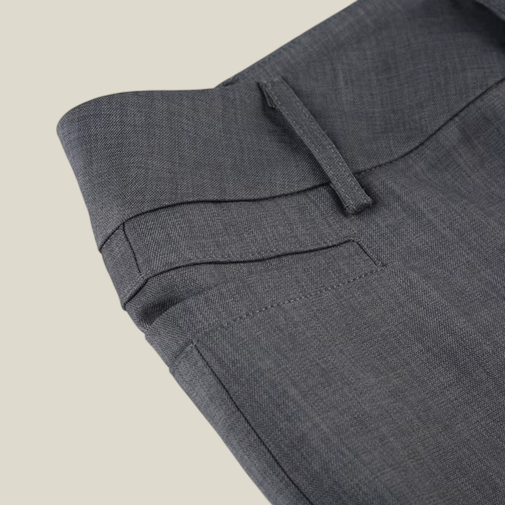 Athena - Slim Fit broek met lage taille en modern getailleerd ontwerp