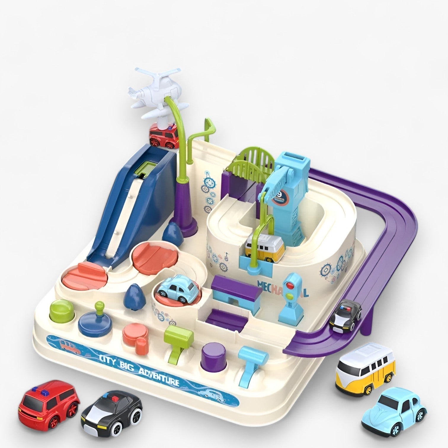 RacerLane - Interactieve Speelbaan voor Kinderen met Educatieve Uitdagingen-4