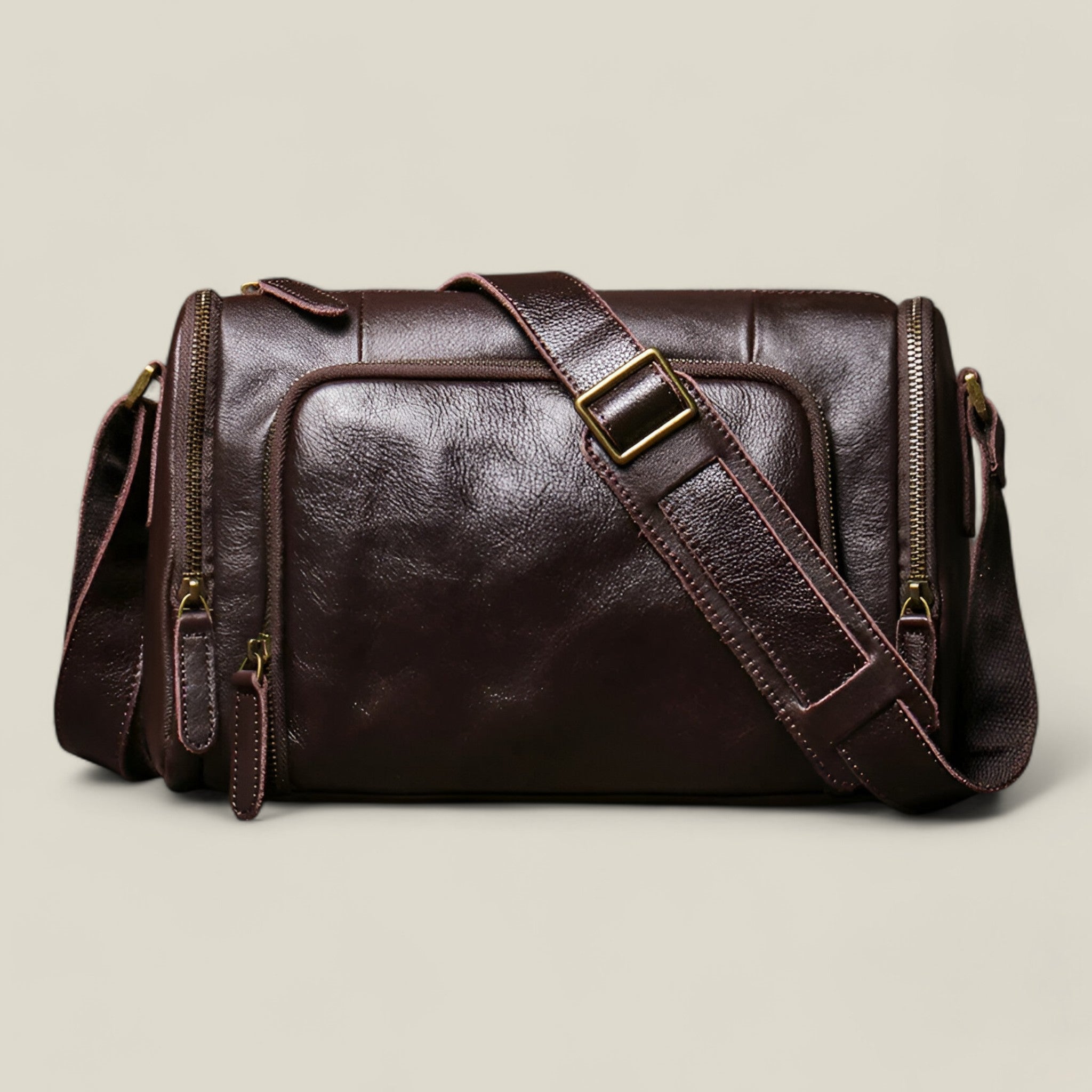 Benjamin - Klassieke vintage crossbodytas met compact ontwerp en tijdloze stijl