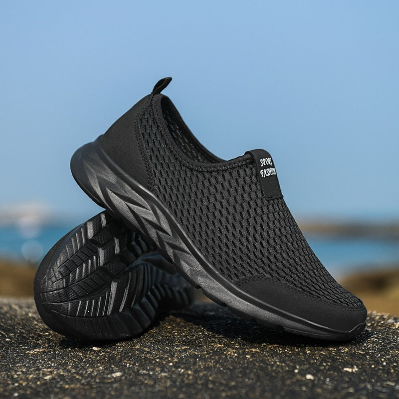 James – Klassieke lichtgewicht sneakers met een ademend design en veilige pasvorm