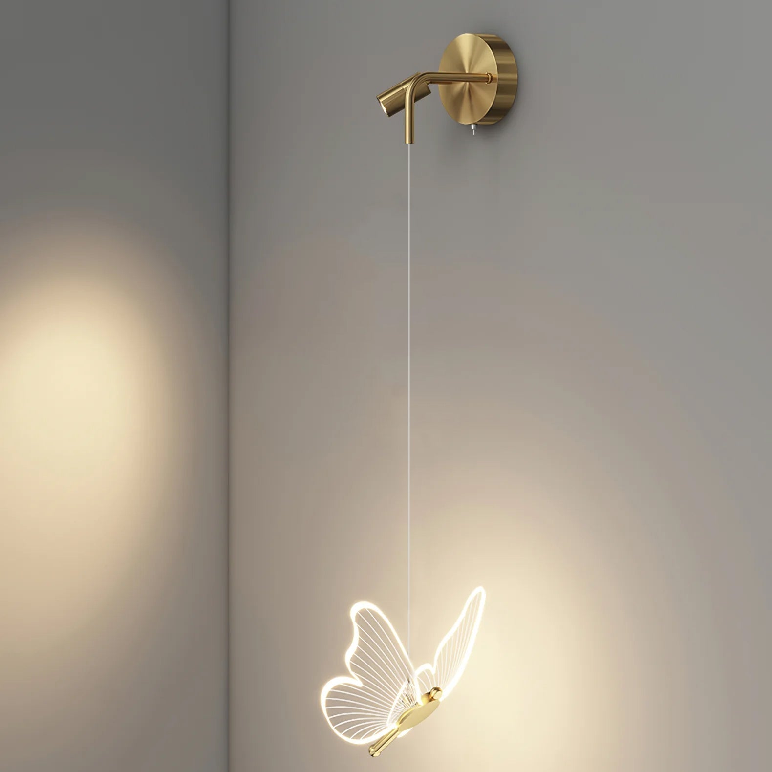LumiFly – Vlinder Wandlamp met Geïntegreerde LED