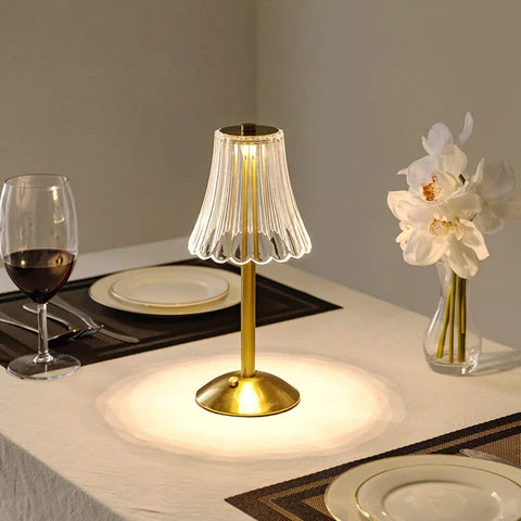 NovaGlow - Elegante artistieke lamp met een betoverend stralend design